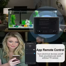 Interruptor Inteligente Wi-Fi com Sensor de Temperatura Thumbnail 3