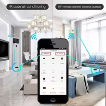 Controle Universal Inteligente WiFi + RF + IR Thumbnail 4