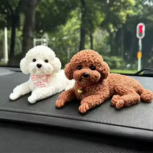 Enfeite Teddy Poodle Carro Thumbnail 2
