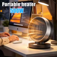 Aquecedor de Mesa 500W com Ventilador Thumbnail 1