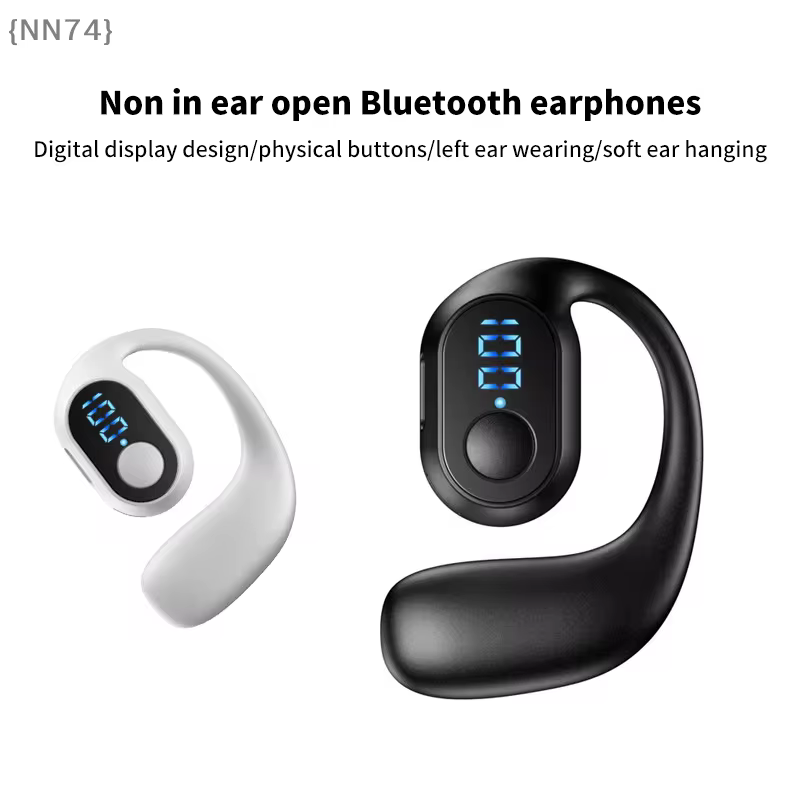Fones de Ouvido Sem Fio com Display Digital