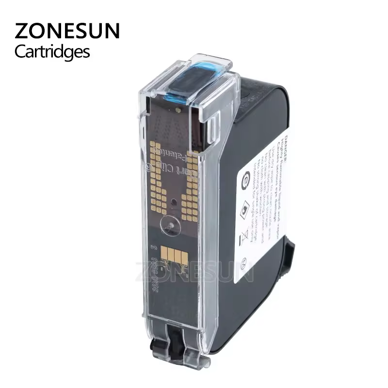 Cartucho de Tinta ZS-IC1 para Impressora de Código QR