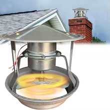 Ventilador de Chaminé Metálico 40W Thumbnail 6