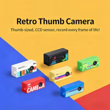 Câmera Mini Retro X7 1080P Thumbnail 5