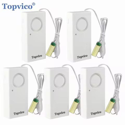 Detector de Vazamento de Água Topvico 120dB