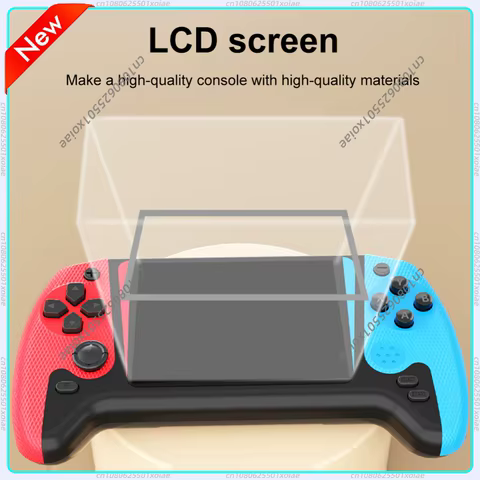 Console Retro Portátil 3.5" com 500 Jogos