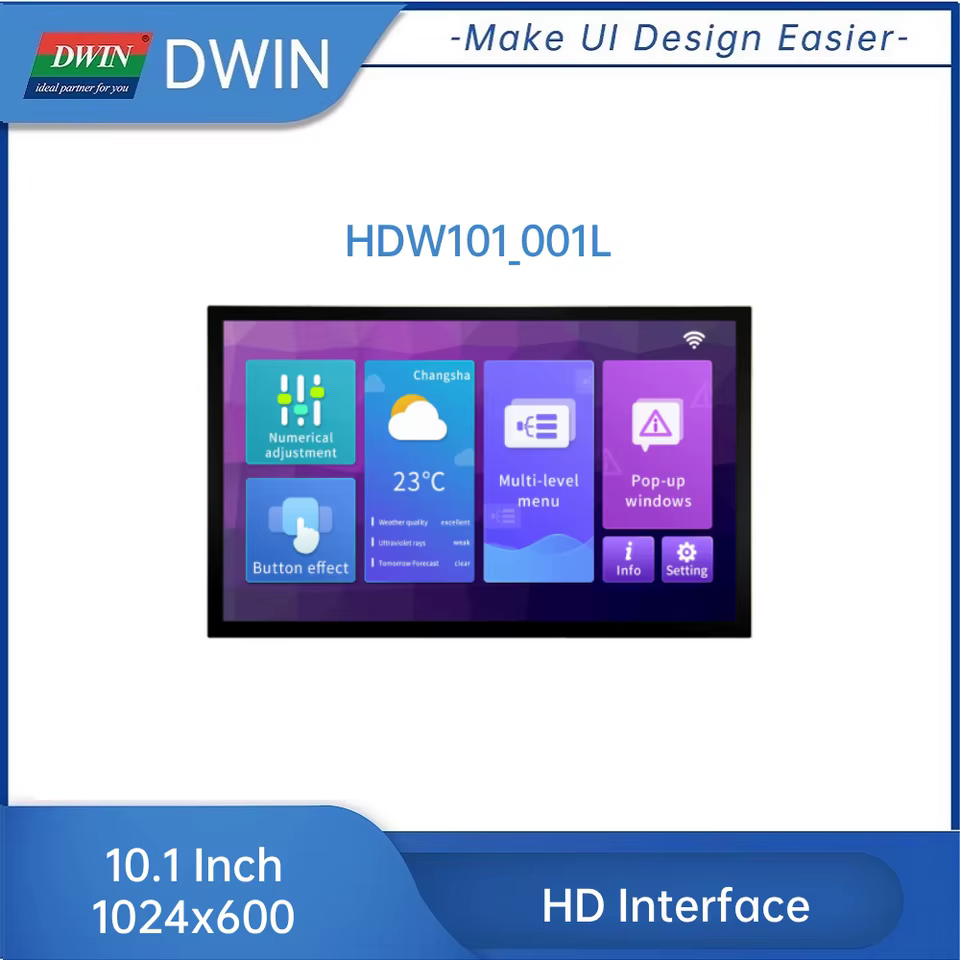 Display LCD IPS 10.1" com Toque