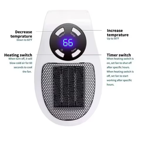 Aquecedor Mini Portátil NOCCLILI