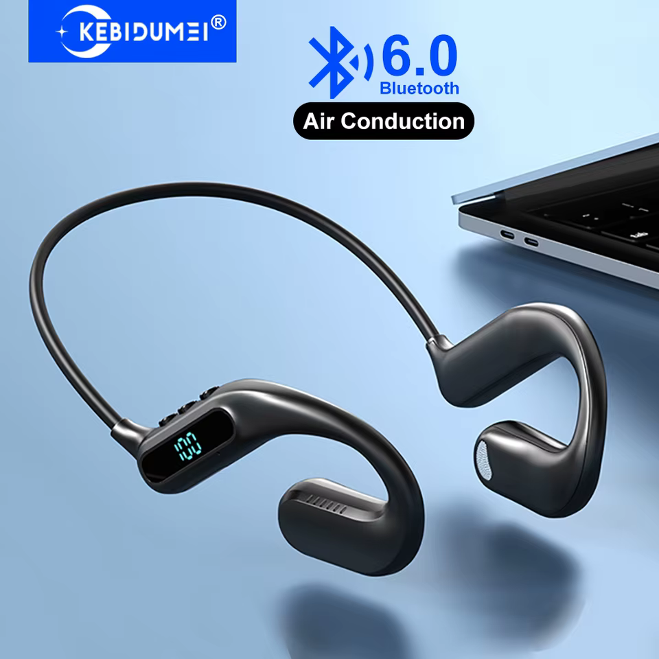 Fones Bluetooth 6.0 Neckband TWS Esportes