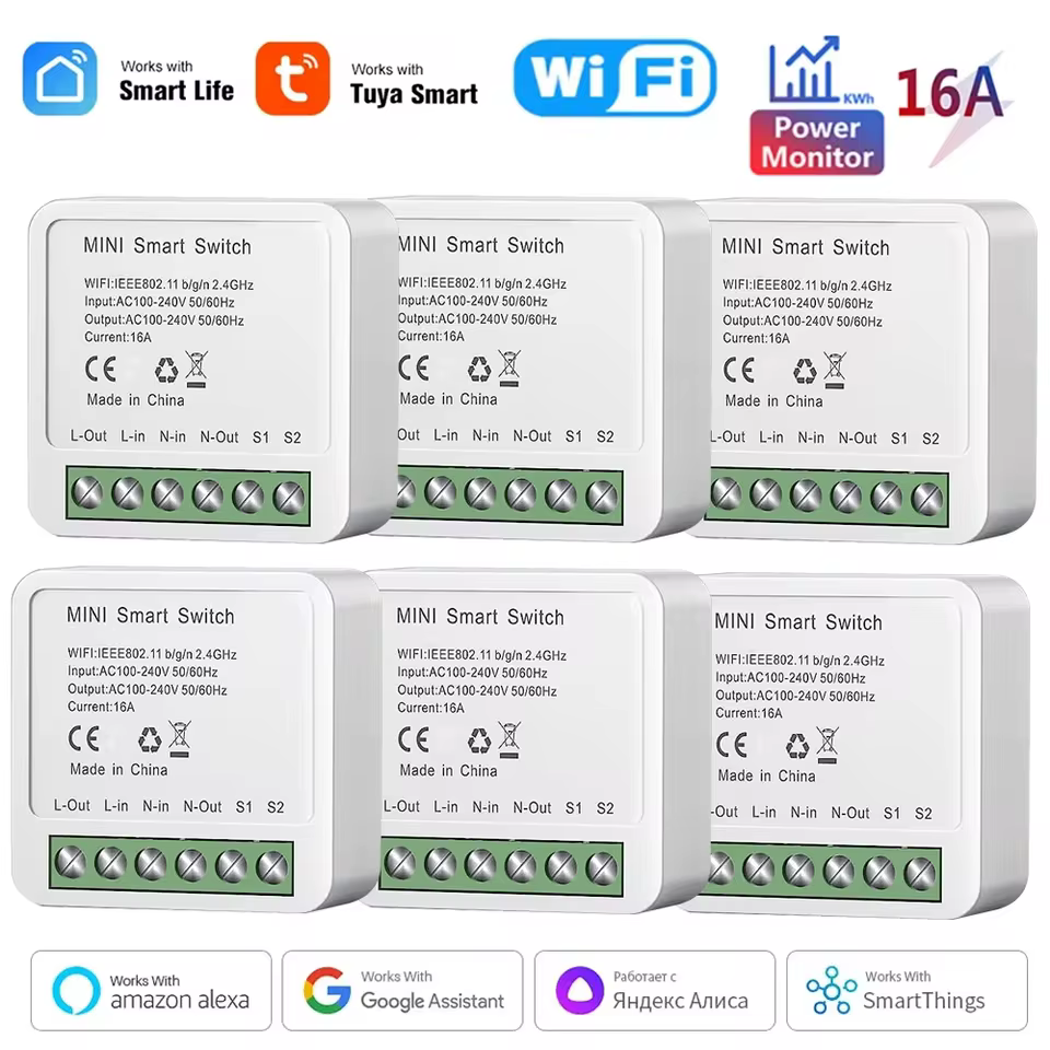 Interruptor Inteligente WiFi 16A
