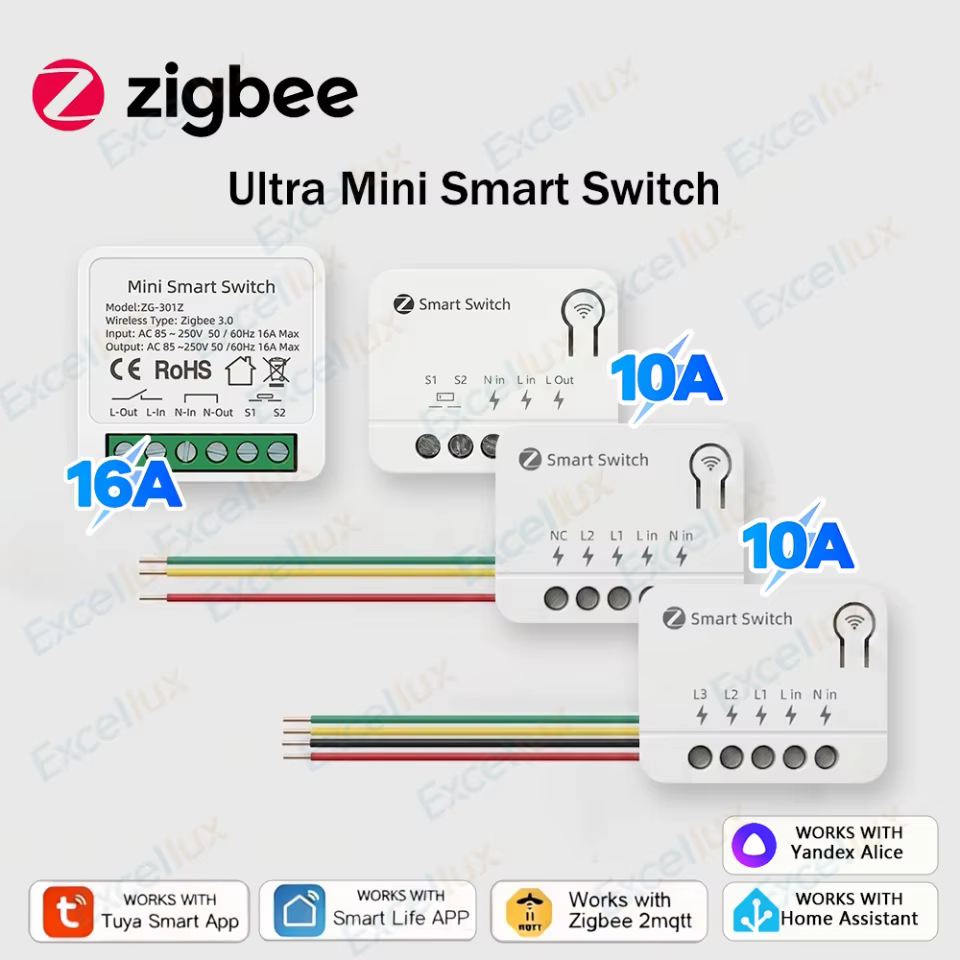 Interruptor Inteligente Zigbee 3.0