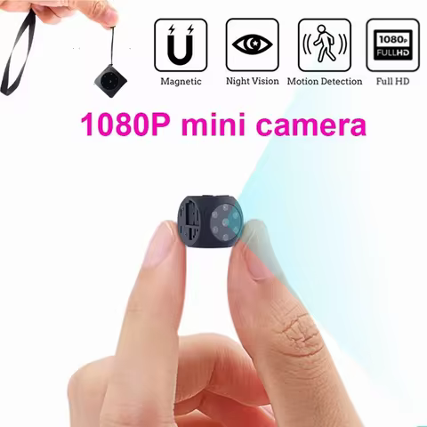 Mini Câmera Portátil 1080p