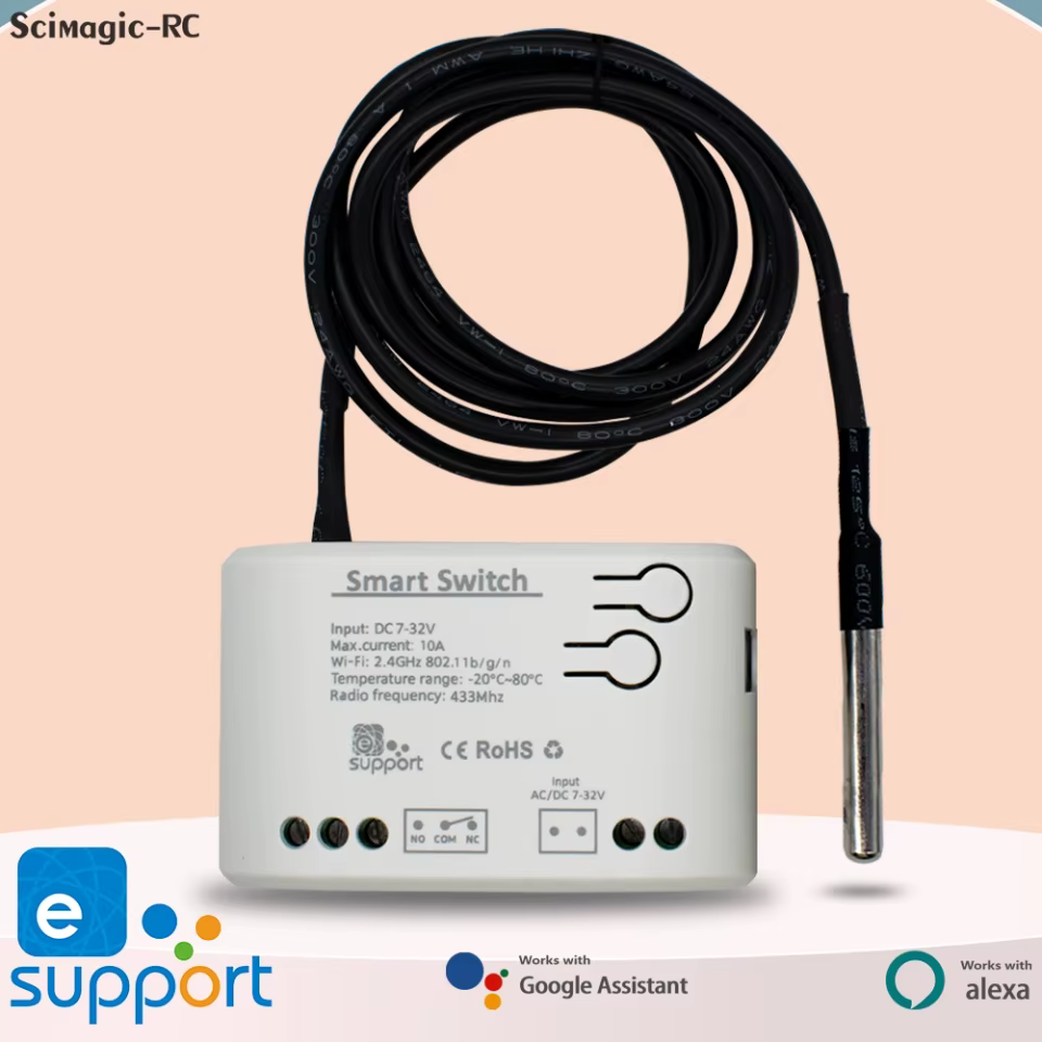 Interruptor Inteligente Temperatura Ewelink