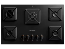 Cooktop Brastemp 5 Bocas GLP Preto Thumbnail 1
