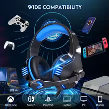 Fone Gamer Ammtoo 3.5mm com Microfone Thumbnail 4