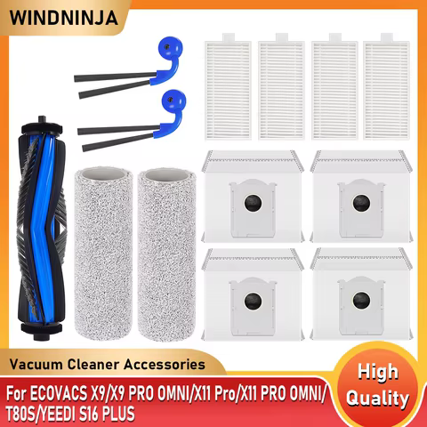 Kit Peças Reposição Robô Aspirador ECOVACS e Yeedi
