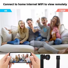 Câmera WiFi HD 4K Mini Suporta Thumbnail 2