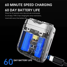 Barbeador Elétrico Lenovo R18 Mini Thumbnail 4