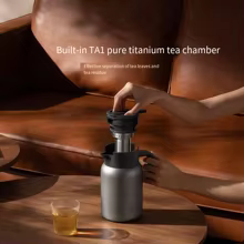 Chaleira Térmica Mijia Titânio 1.2L Thumbnail 4