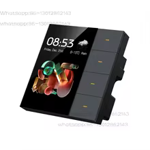 Painel Interruptor Tuya Zigbee 4 Gangues Thumbnail 3