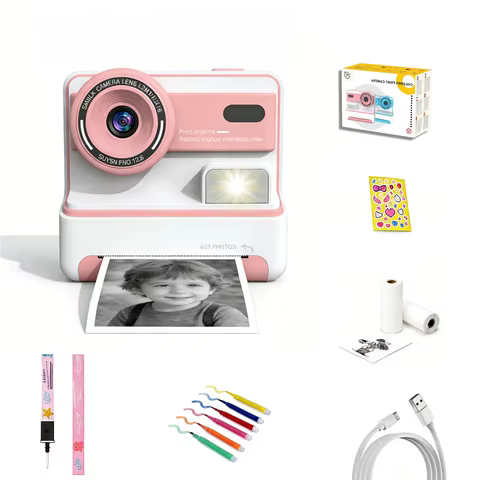 Câmera Instantânea Infantil Térmica com Vídeo HD