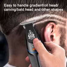 Kemei Máquina de Cortar Cabelo Sem Fio Kit Thumbnail 5