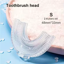 Cabeças de Escova Silicone U para Crianças Thumbnail 1