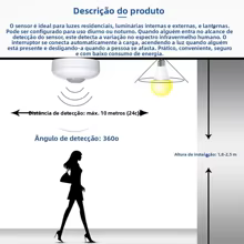 Sensor de Movimento Infravermelho Thumbnail 2