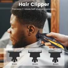 Aparador de Cabelo Hatteker Profissional com LCD Thumbnail 5