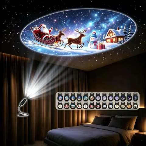 Projetor LED Natalino USB