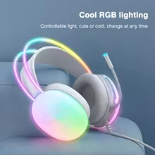 Fones RGB com Redução de Ruído Thumbnail 4