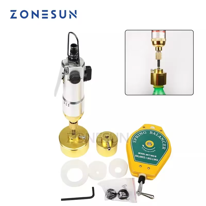 Máquina Tampadora Pneumática Zonesun