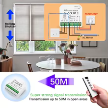 Interruptor de Persiana 433MHz 5 Canais Thumbnail 5