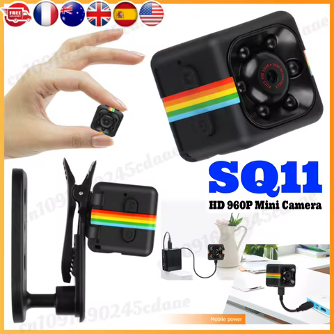 Câmera SQ11 Mini Full HD 960P