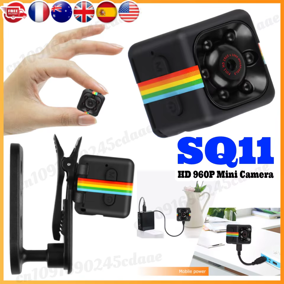 Câmera SQ11 Mini Full HD 960P