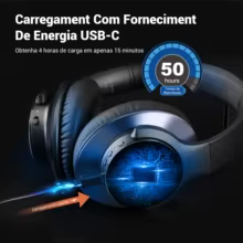 Fone OneOdio A10 Bluetooth 5.4 ANC Hi-Res Thumbnail 4