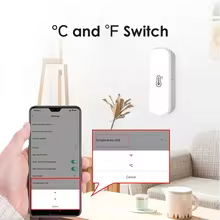Sensor WiFi Temperatura e Umidade Tuya Thumbnail 3