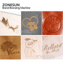 Máquina de Estampagem Térmica ZONESUN Thumbnail 6