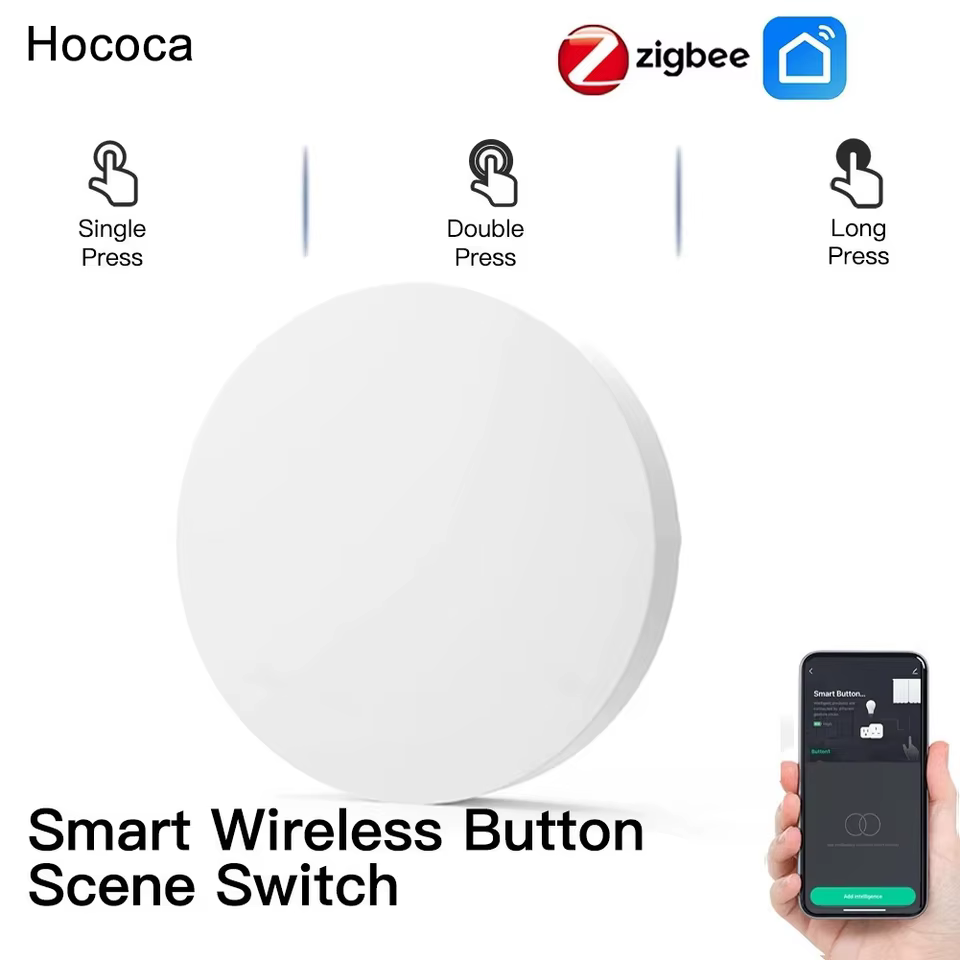 Botão Inteligente Zigbee Tuya