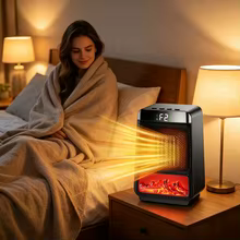 Aquecedor Portátil 1500W Thumbnail 2