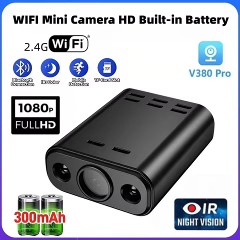 Câmera Mini Wi-Fi 1080P