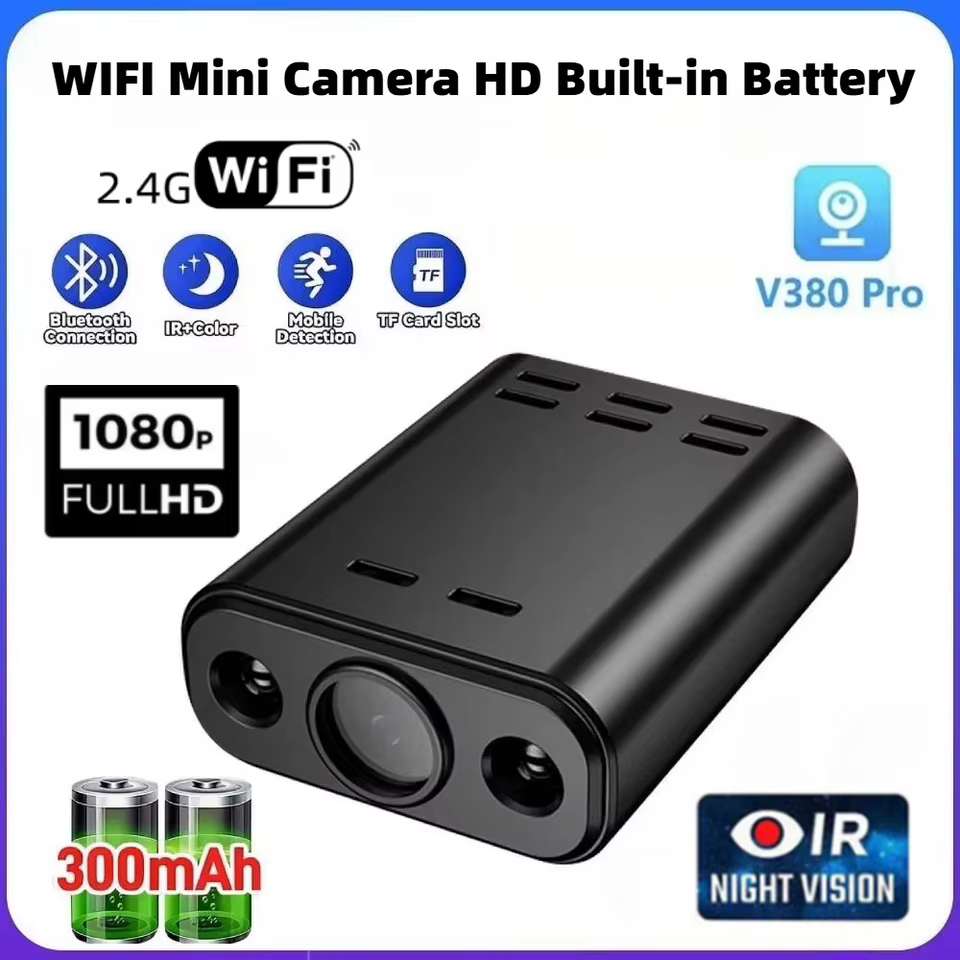 Câmera Mini Wi-Fi 1080P
