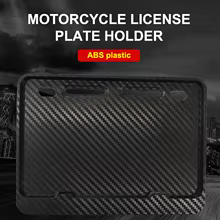 Moldura Placa Moto Universal Thumbnail 2