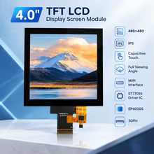 Tela LCD TFT 4.0 Polegadas Toque Capacitivo Thumbnail 1