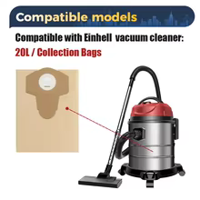 Sacos de Aspirador Einhell 20L 30L Thumbnail 2