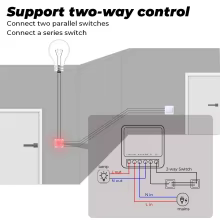 Interruptor Inteligente Tuya Zigbee 16A Thumbnail 4