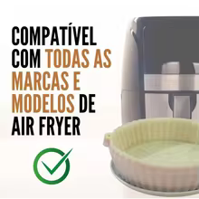 Kit 5 Formas Silicone Air Fryer Thumbnail 6