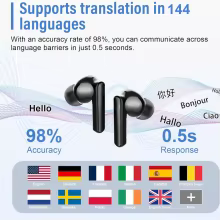 Fone Bluetooth UYUXIO BT5.4 LED IP7 Thumbnail 4