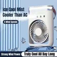 Ventilador Portátil com Névoa Thumbnail 5