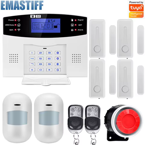 Alarme Inteligente eMastiff G2BT WiFi/GSM